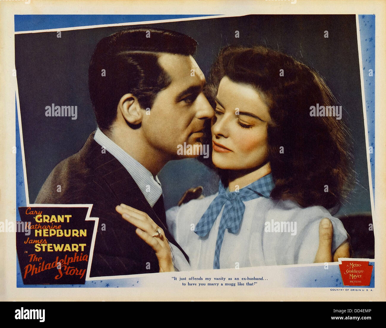 Storia di Filadelfia - Movie Poster - MGM 1940 - diretto da George Cukor Foto Stock