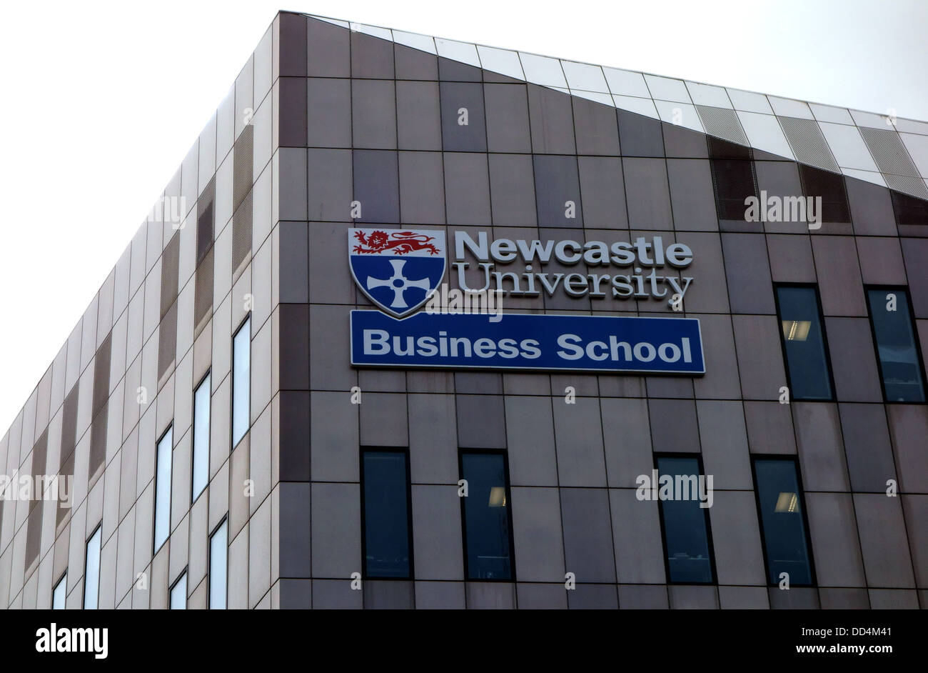 Newcastle University Business School, Newcastle Upon Tyne, Inghilterra Foto Stock