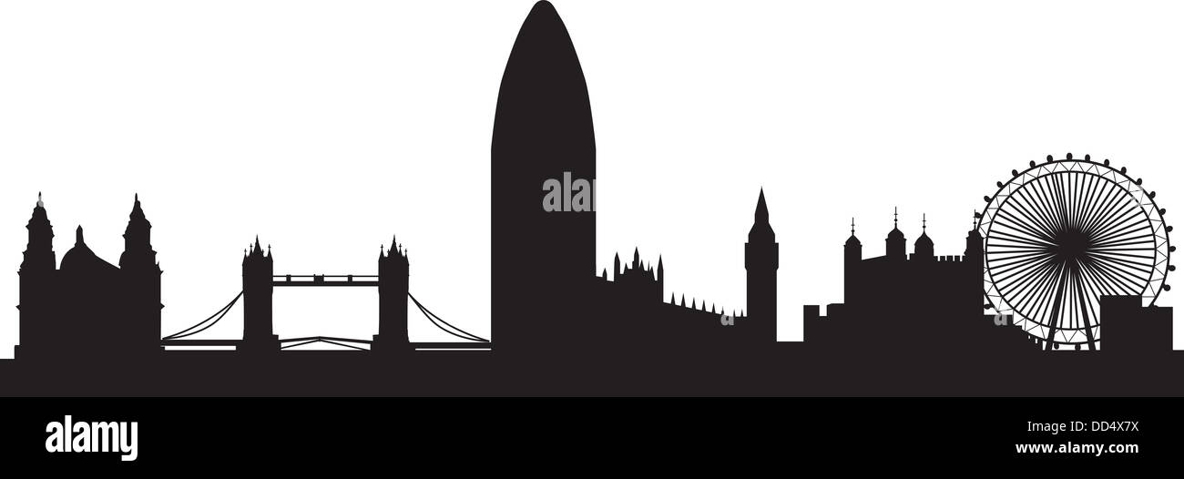 Orizzonte di Londra Foto Stock Orizzonte di Londra Foto Stock
