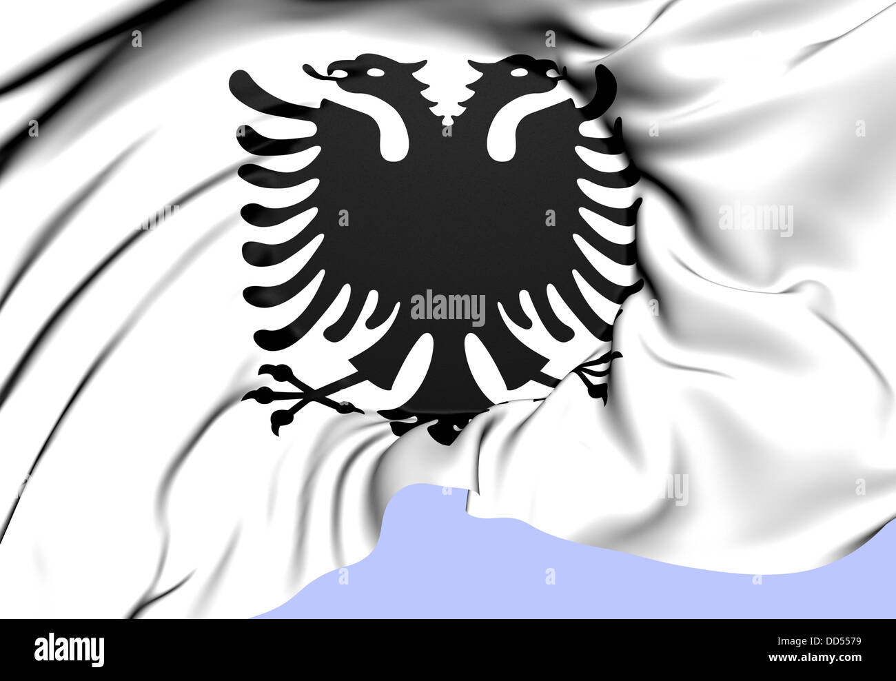 Bandiera Di Albania - Immagini vettoriali stock e altre immagini di Albania  - Albania, Aquila, Bandiera albanese - iStock