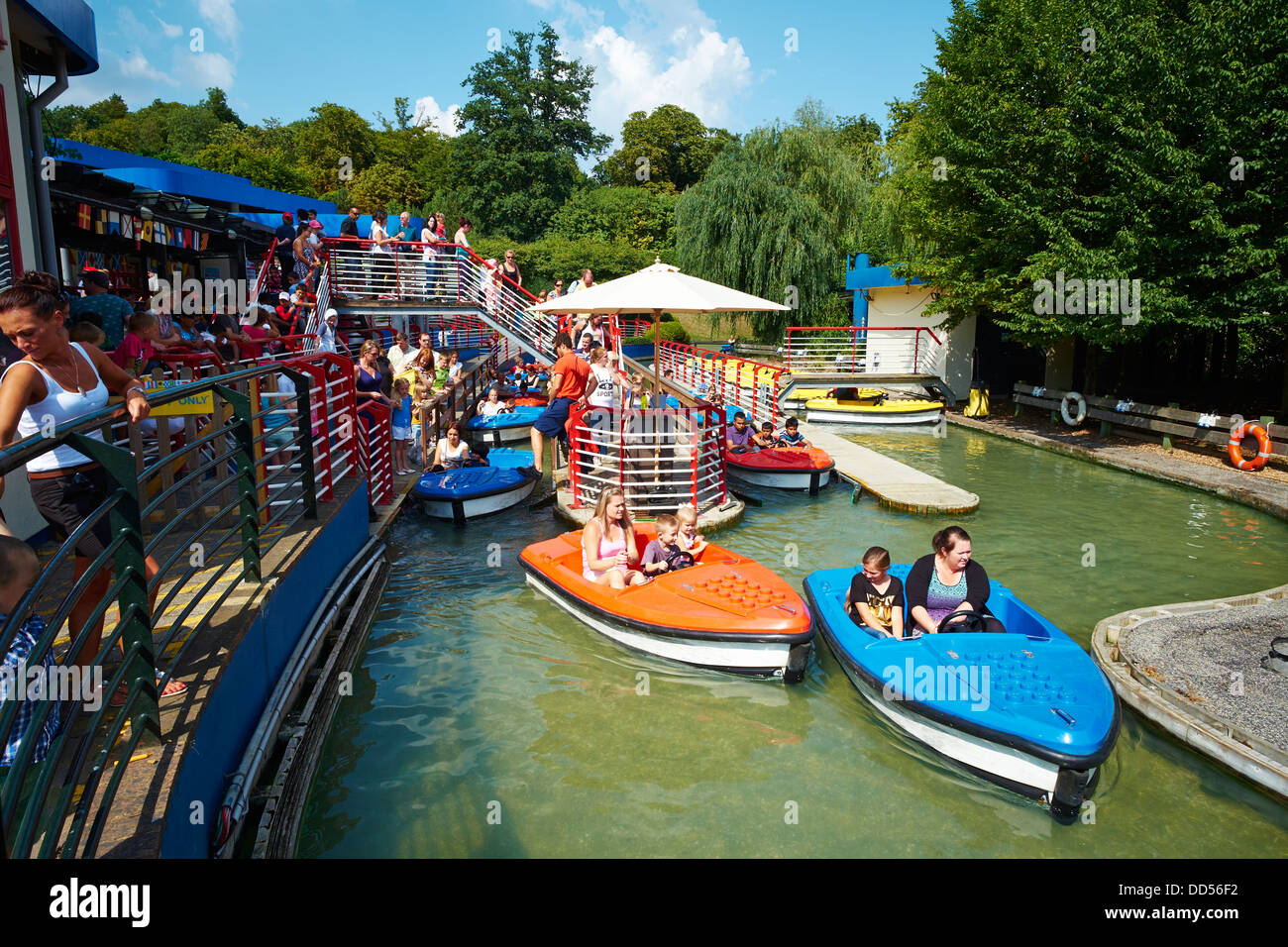 Scuola nautica Legoland Windsor REGNO UNITO Foto Stock