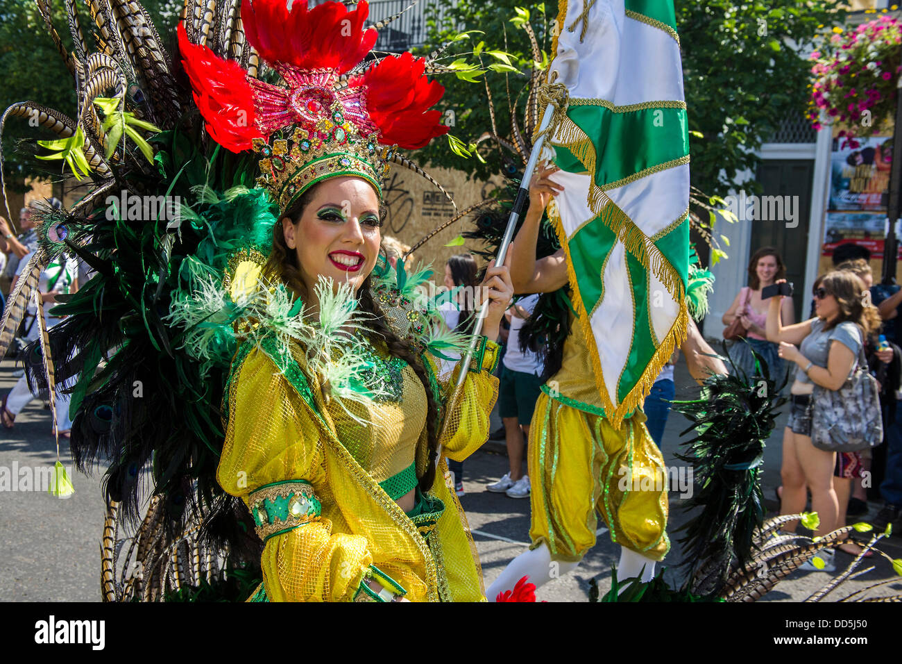 Londra, Regno Unito. 26 Ago, 2013. Carnevale di Notting Hill, Londra, UK, 26 agosto 2013. Credito: Guy Bell/Alamy Live News Foto Stock