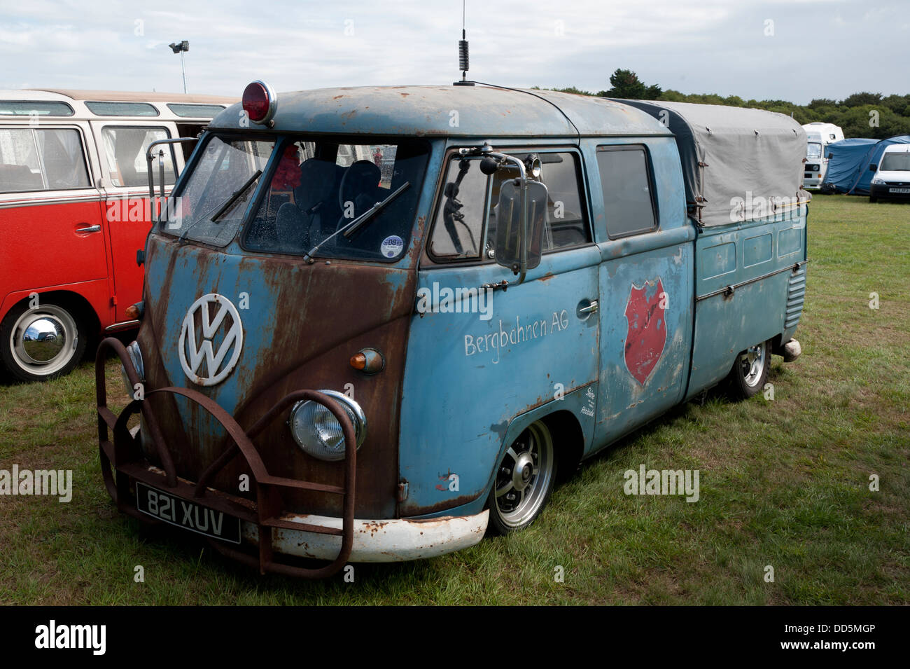 2013 V-Dub isola evento VW 18 Agosto 2013 Foto Stock