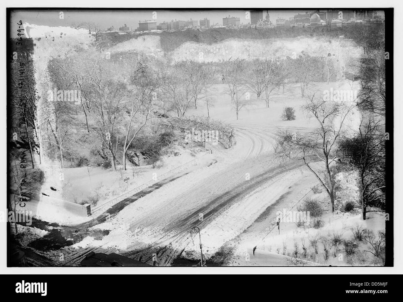 Central Park a 72A SAN, 12/14/15 (LOC) Foto Stock