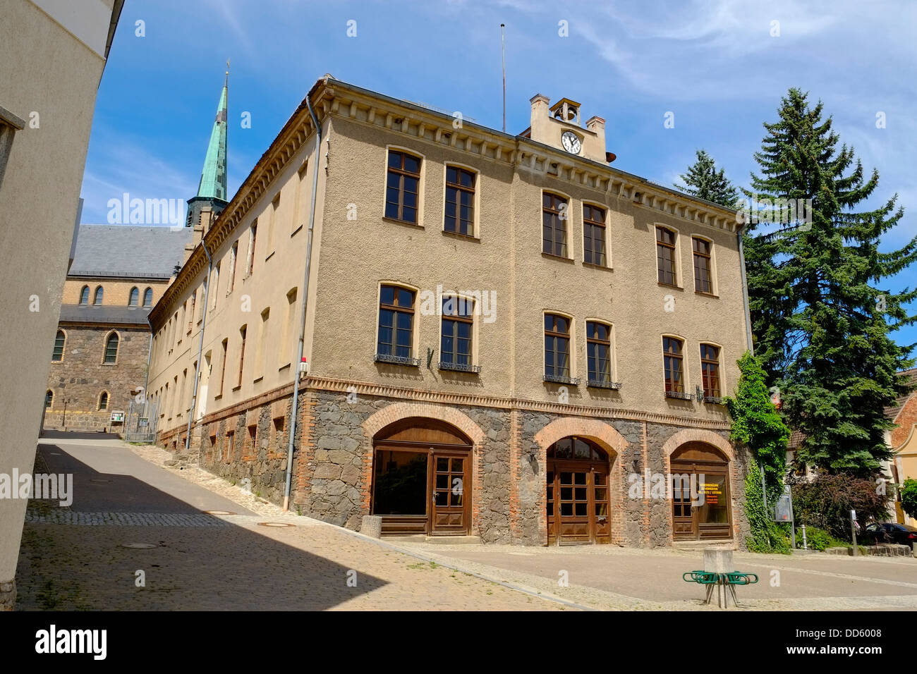 Municipio di Oderberg, Brandeburgo, Germania, Europa Foto Stock