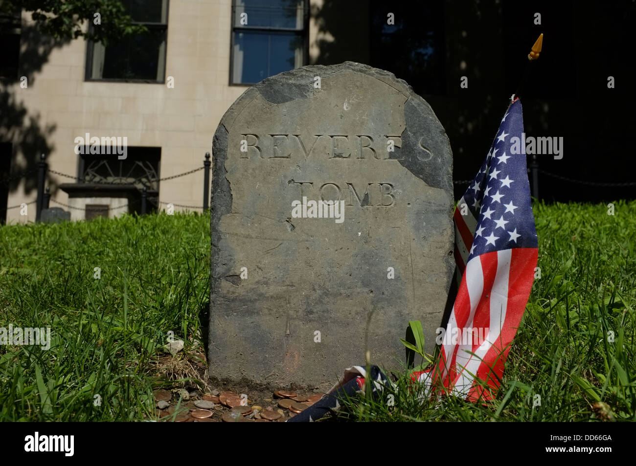 Vecchio Granaio di seppellimento di massa, Boston, Stati Uniti d'America Foto Stock