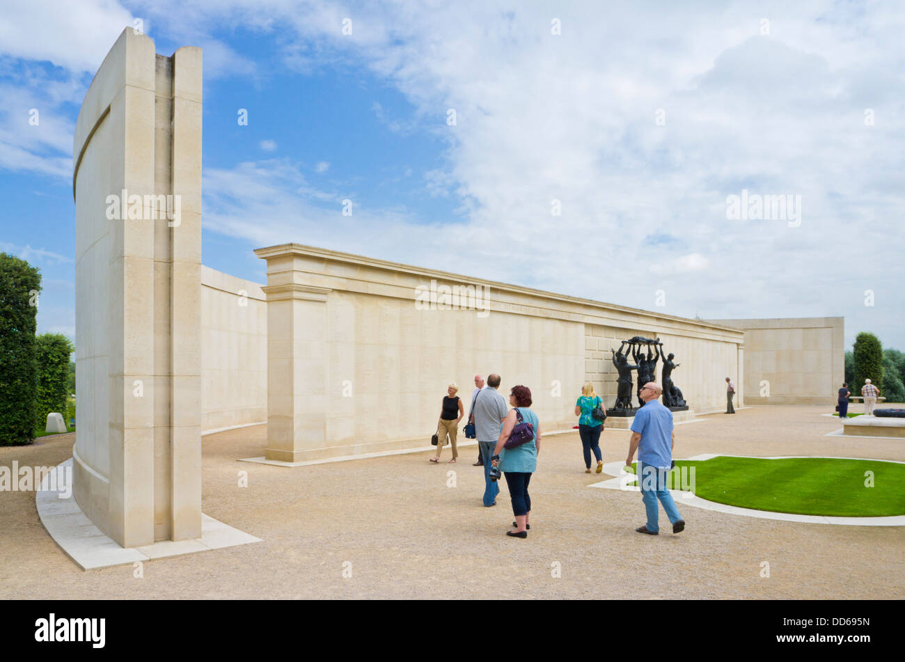 Il National Memorial Arboretum Forze Armate memorial Alrewas Staffordshire England Regno Unito GB EU Europe Foto Stock