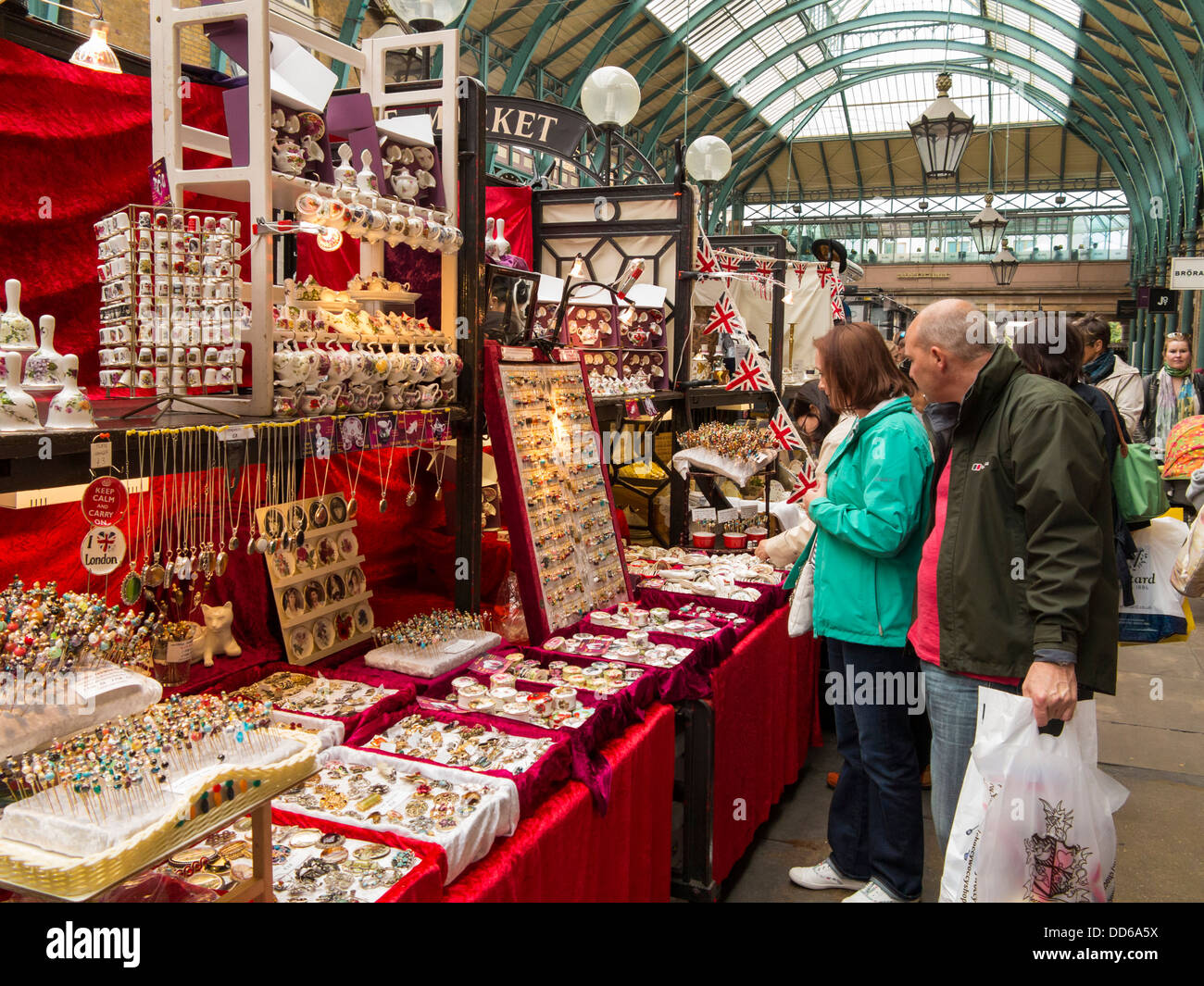 Mercato di Covent Garden, Londra, Inghilterra, Regno Unito Foto Stock