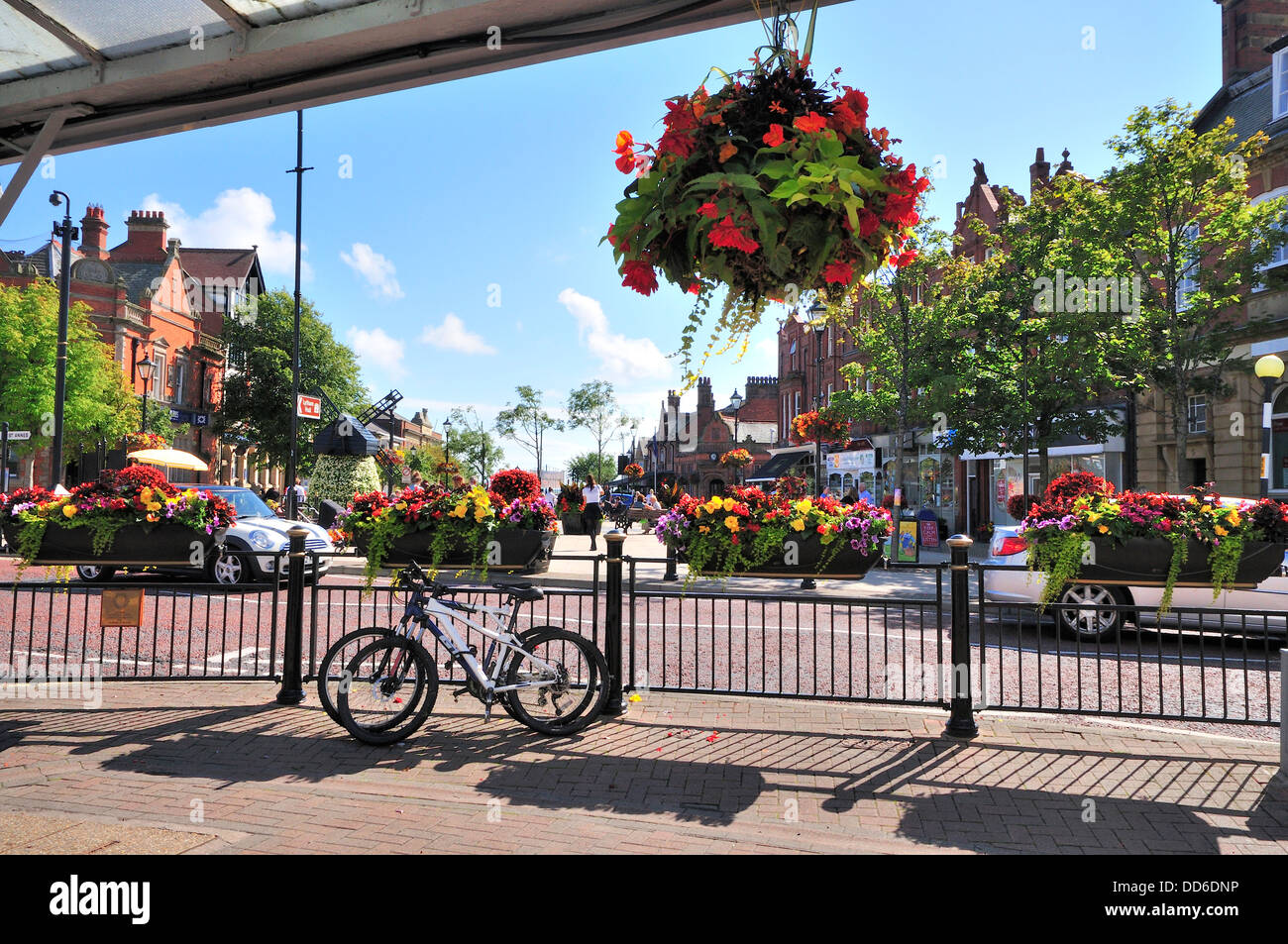 Lytham in fiore ,Royal Horticultural Society progetto annuale , Foto Stock