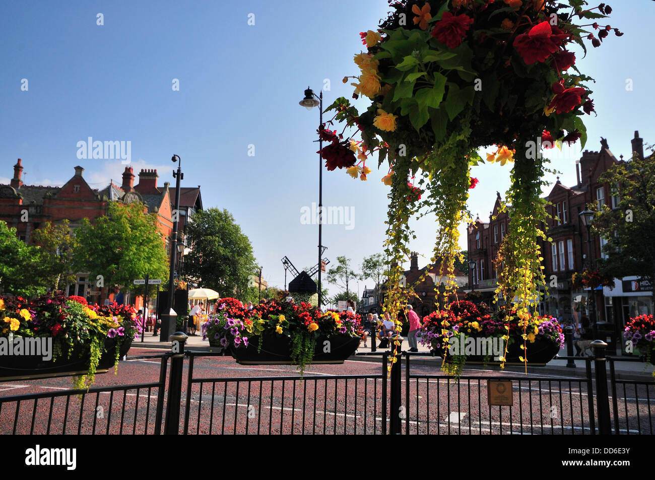 Lytham in fiore ,Royal Horticultural Society progetto annuale , Foto Stock