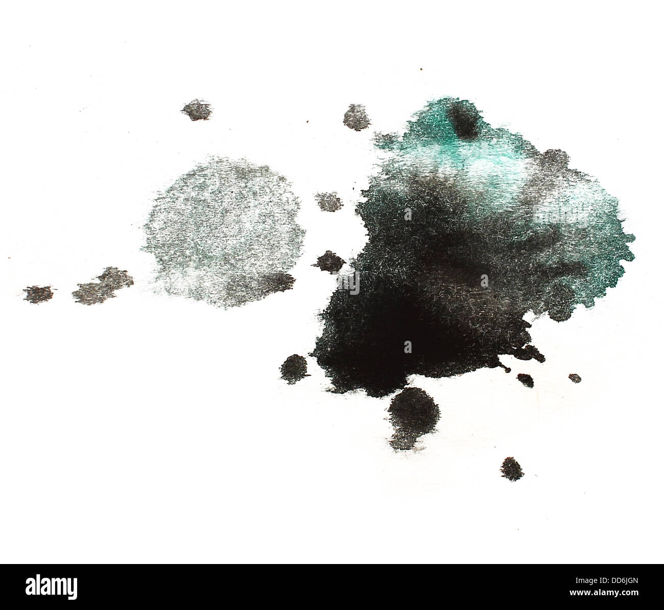 L'inchiostro nero, blu acquerello spruzzi di vernice splash sfondo grunge blot abstract splat texture arte spray Foto Stock L'inchiostro nero, blu acquerello spruzzi di vernice splash sfondo grunge blot abstract splat texture arte spray Foto Stock