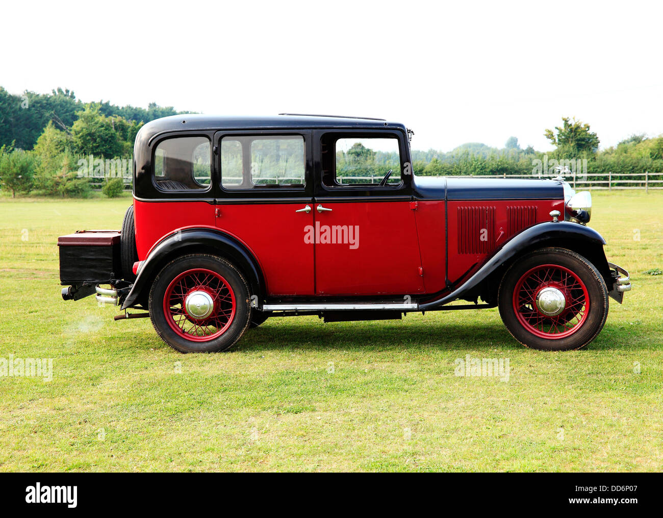 Hillman Minx, 1932 vintage motor car, England Regno Unito British classic cars motori motore automobile automobili Foto Stock