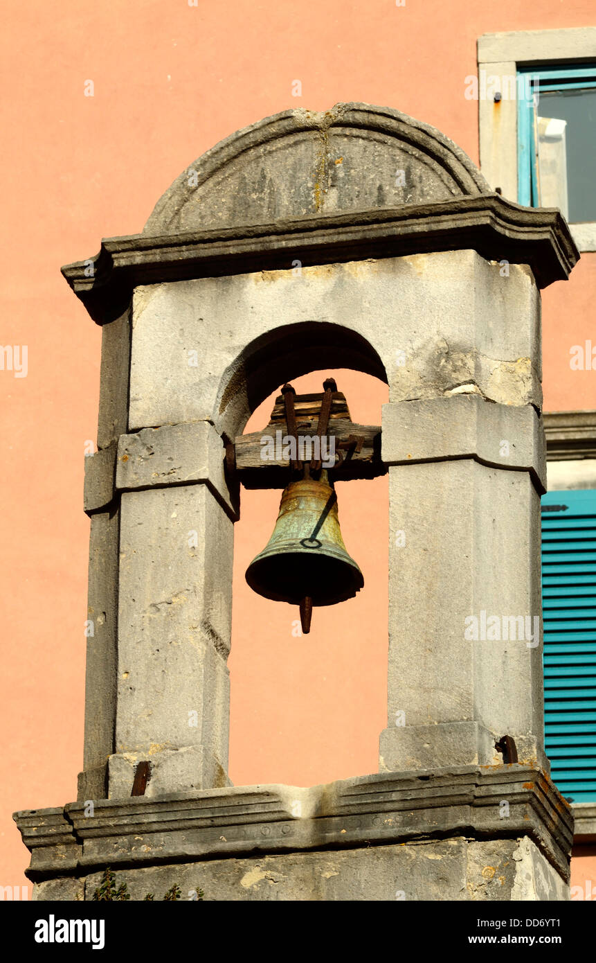 Città vecchia di Labin Istria Croazia Adriatico Foto Stock