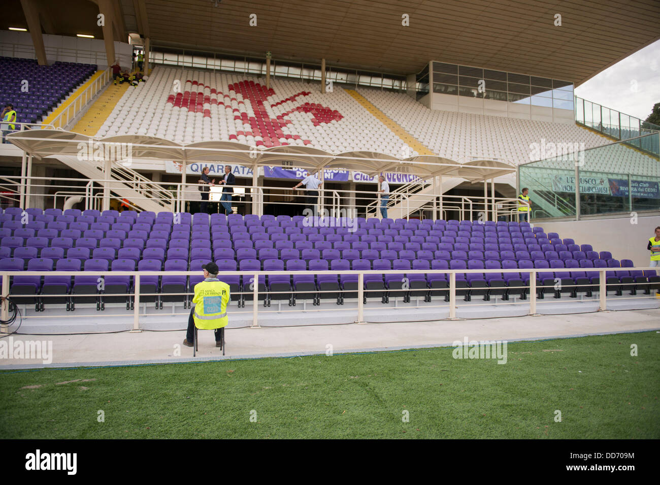 Vista generale, 26 agosto 2013 - Calcio : nuovo stadio senza barriere  durante l'italiano 'Serie A' match
