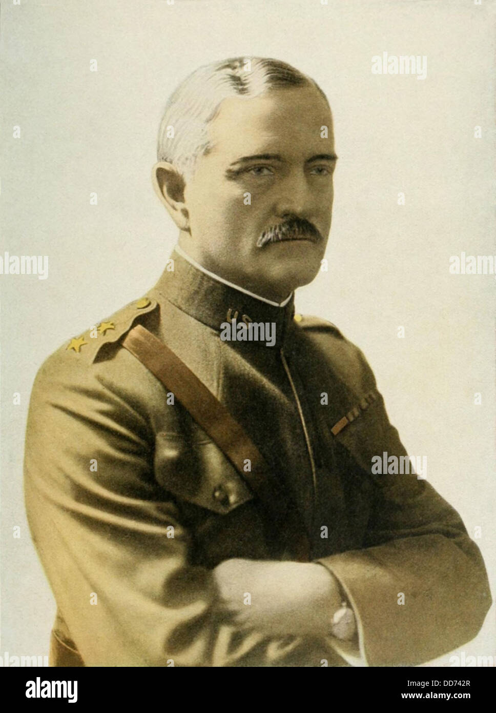 John Pershing, Guerra Mondiale 1 comandante delle forze statunitensi in Europa. Ca. 1918. (BSLOC 2013 5 39) Foto Stock