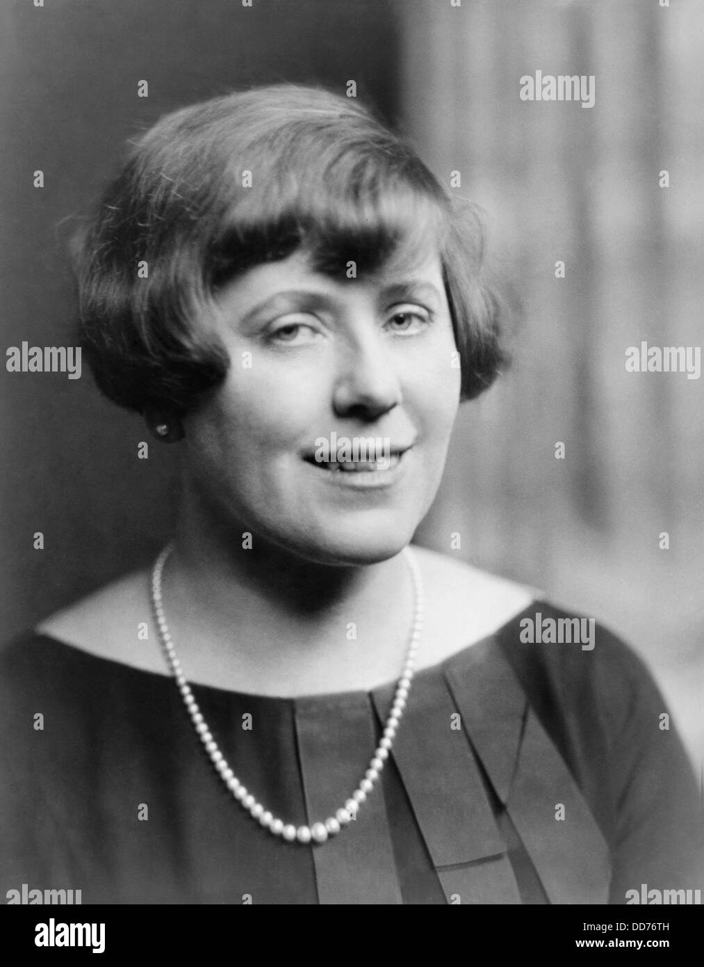 La Baronessa Hilla Hilla Rebay ne, un pittore astratto e consulente chiave Solomon R Guggenheim, come ha costruito la collezione di arte moderna da Foto Stock