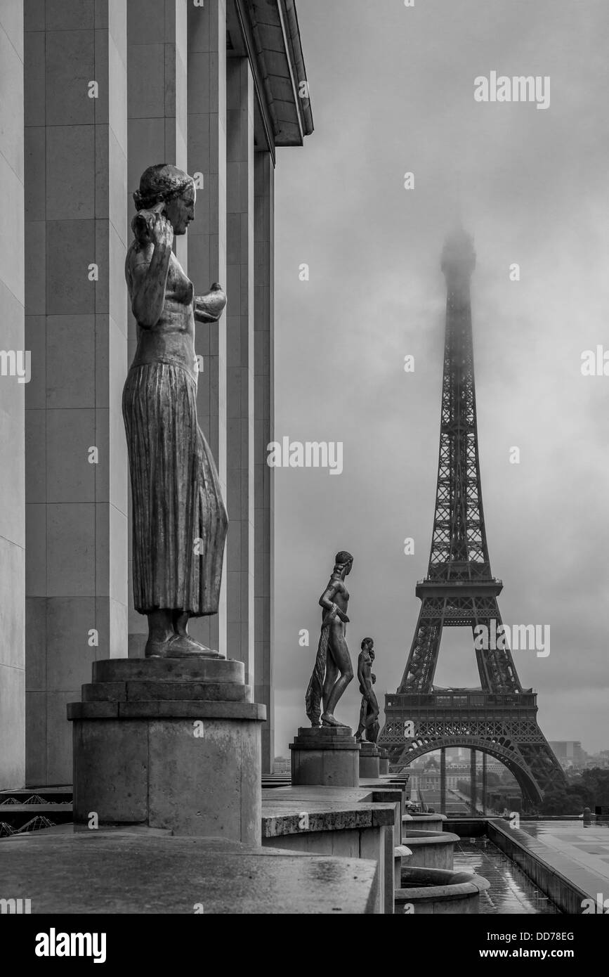 Palazzo di Chaillot. Foto Stock