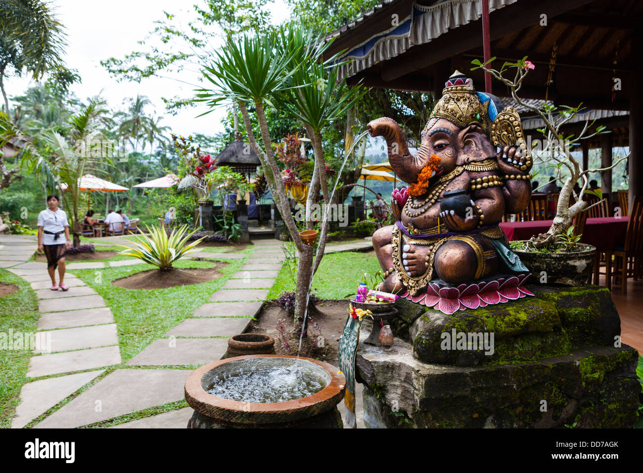 Indonesia, Statua di Ganesha in stile Balinese Foto Stock