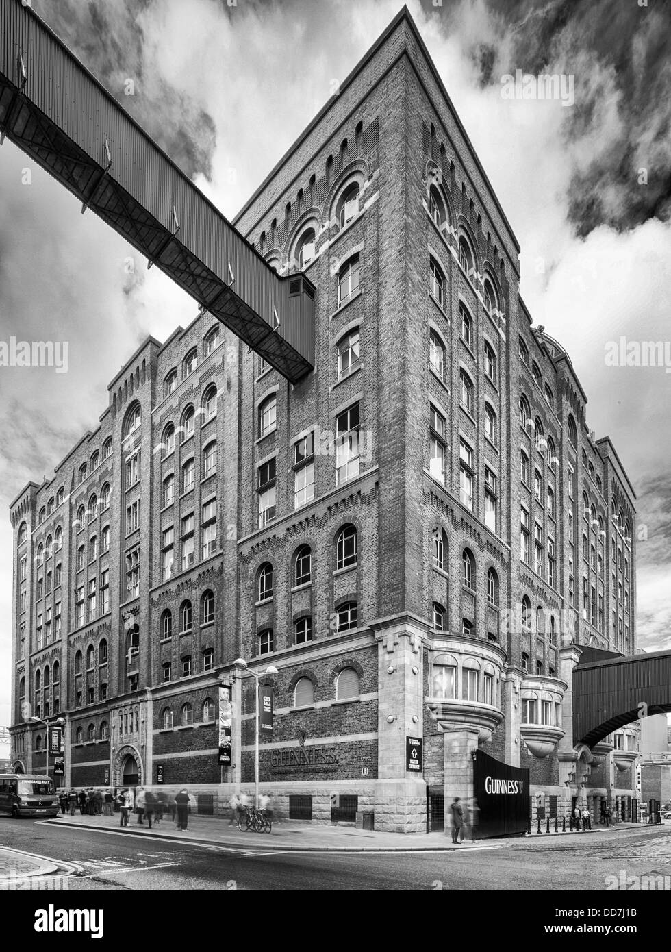 Il Guinness Store House, Dublino, Irlanda St James Gate Brewery, fotografia architettonica Foto Stock