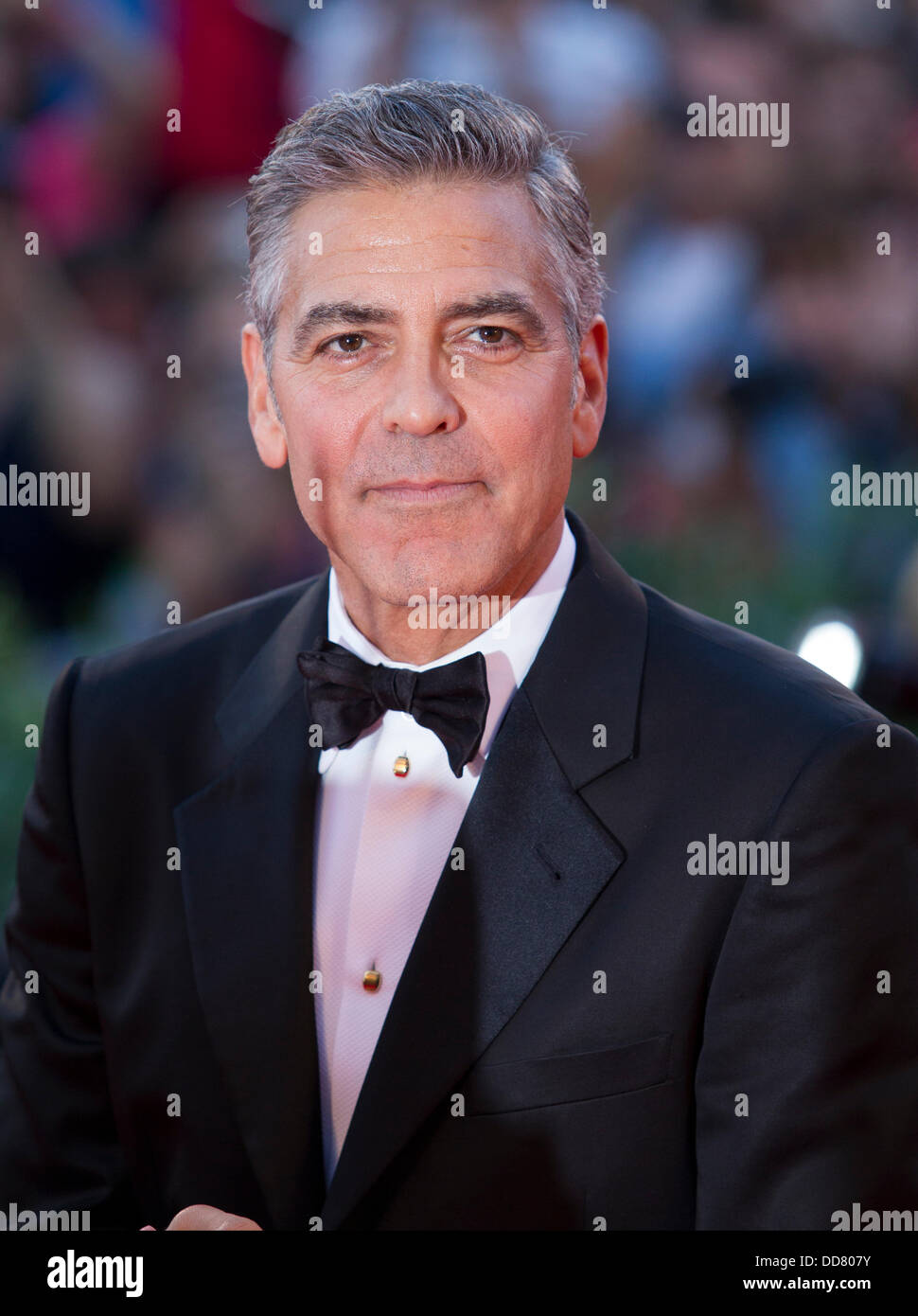 GEORGE CLOONEY GRAVITÀ PREMIERE 70ESIMO FESTIVAL DEL CINEMA DI VENEZIA LIDO Venezia Italia 28 Agosto 2013 Foto Stock