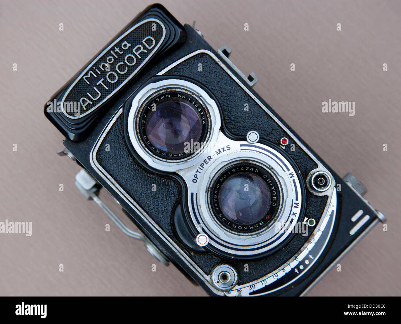 Minolta autocord fotocamera Foto Stock