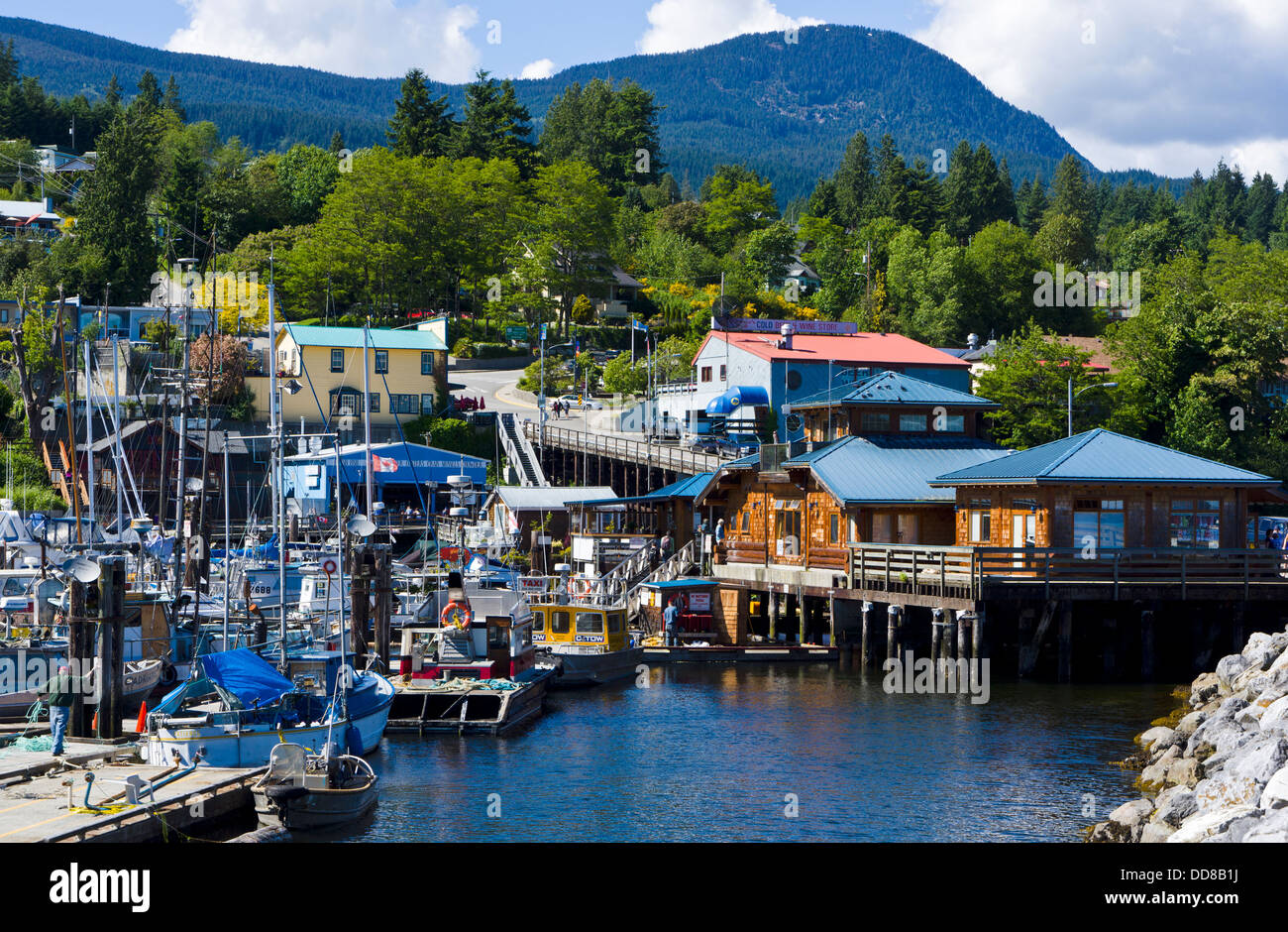Gibsons, Sunshine Coast, British Columbia, Canada Foto Stock
