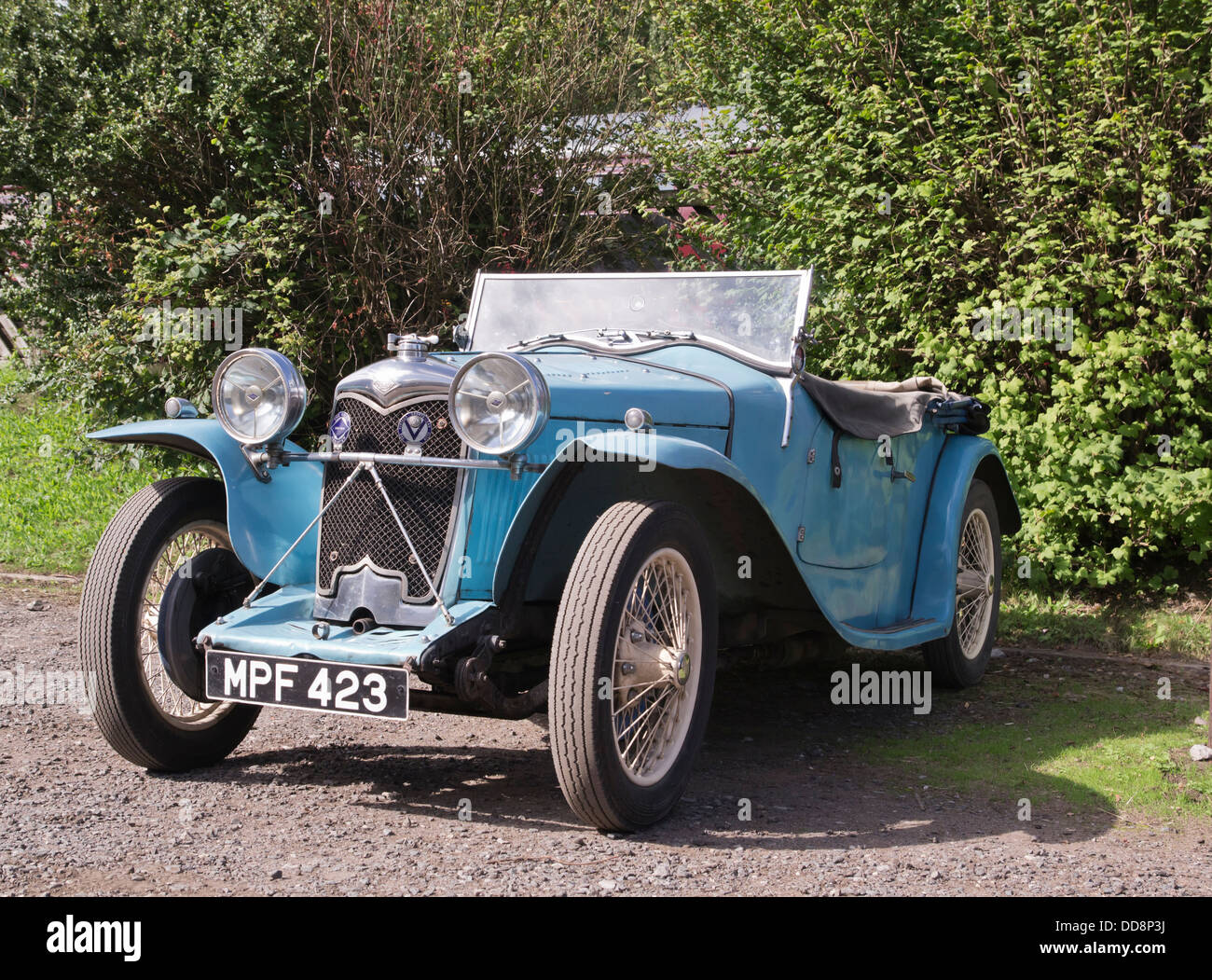 1932 Riley auto sportiva Foto Stock