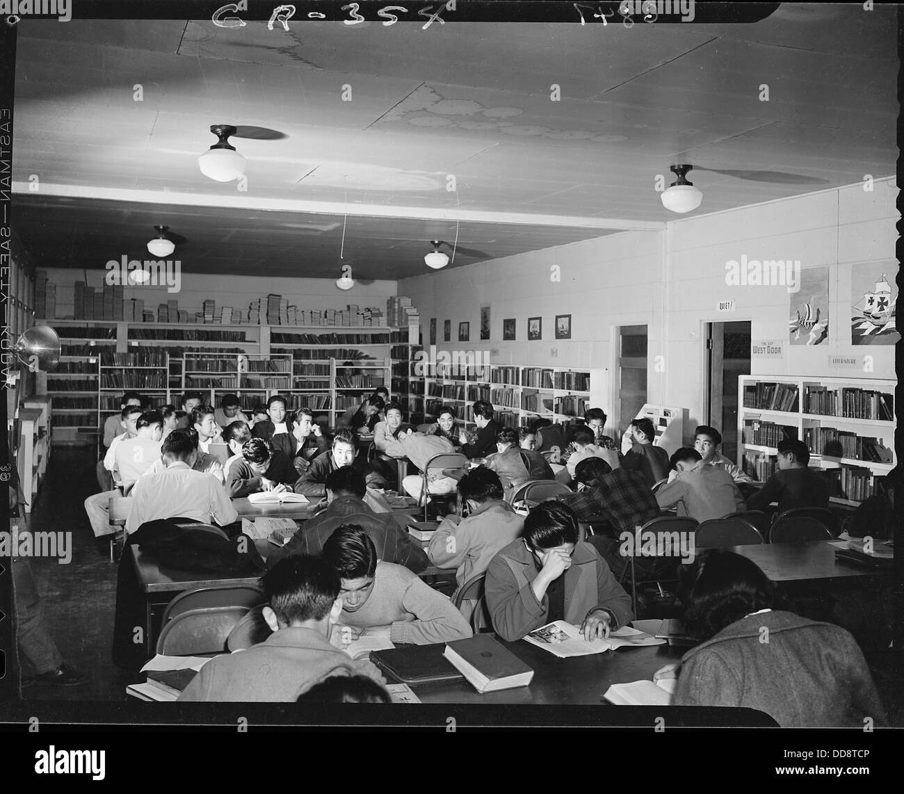 Granada Relocation Center, amache, Colorado. Alta scuola e comunità libreria. - - 539606 Foto Stock