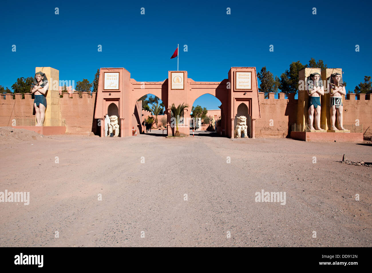Atlas Corporation Studios voce. Ouarzazate, Marocco Foto Stock