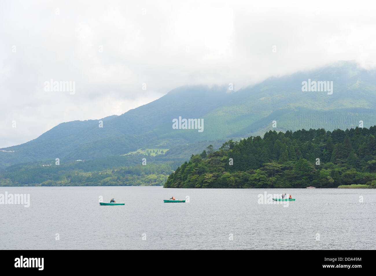 Lago Ashi Foto Stock