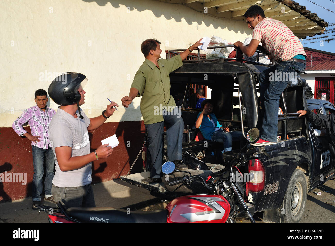 Mercato di San Agustin . Dipartimento di Huila.COLOMBIA Foto Stock