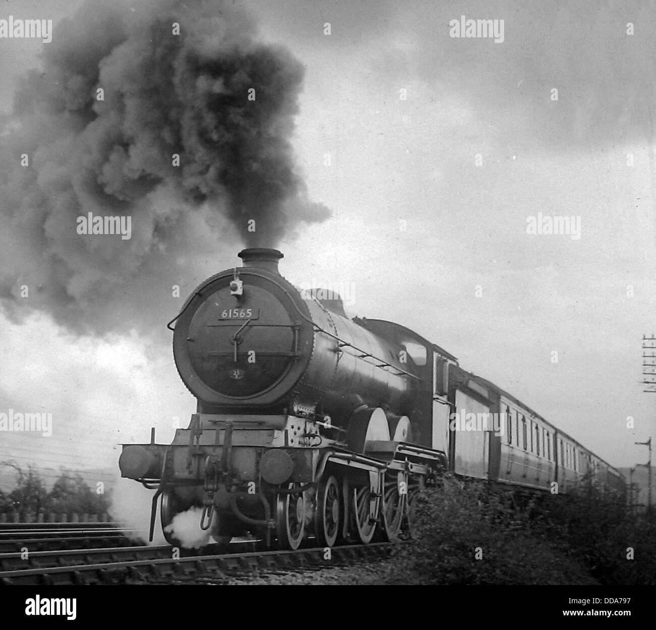 Locomotiva a vapore n. 10870 eventualmente 1930s Foto Stock