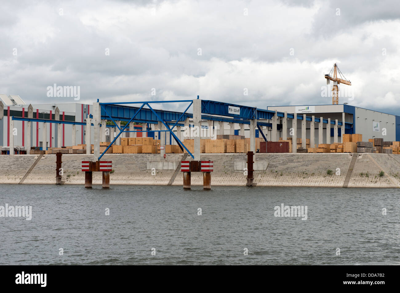 Duisburg logistica di imballaggio Foto Stock Duisburg logistica di imballaggio Foto Stock