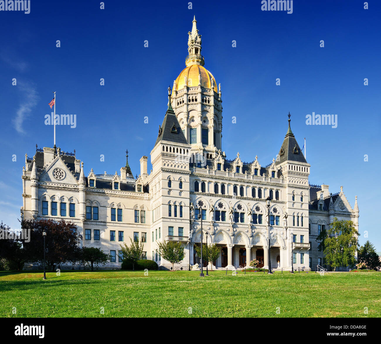 Connecticut State Capitol a Hartford, Connecticut. Foto Stock