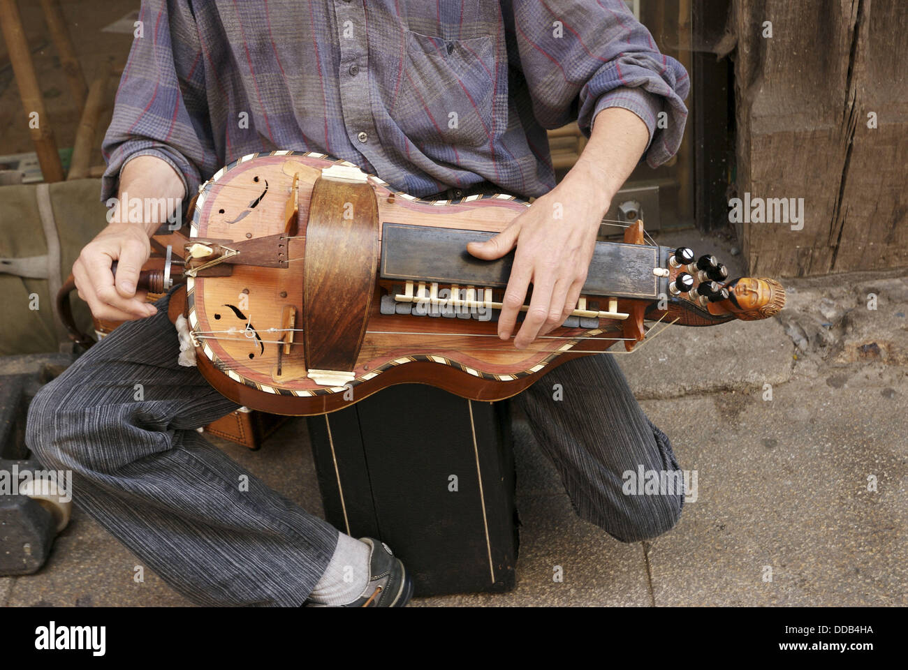 Antica musica celtica strumento Foto stock - Alamy