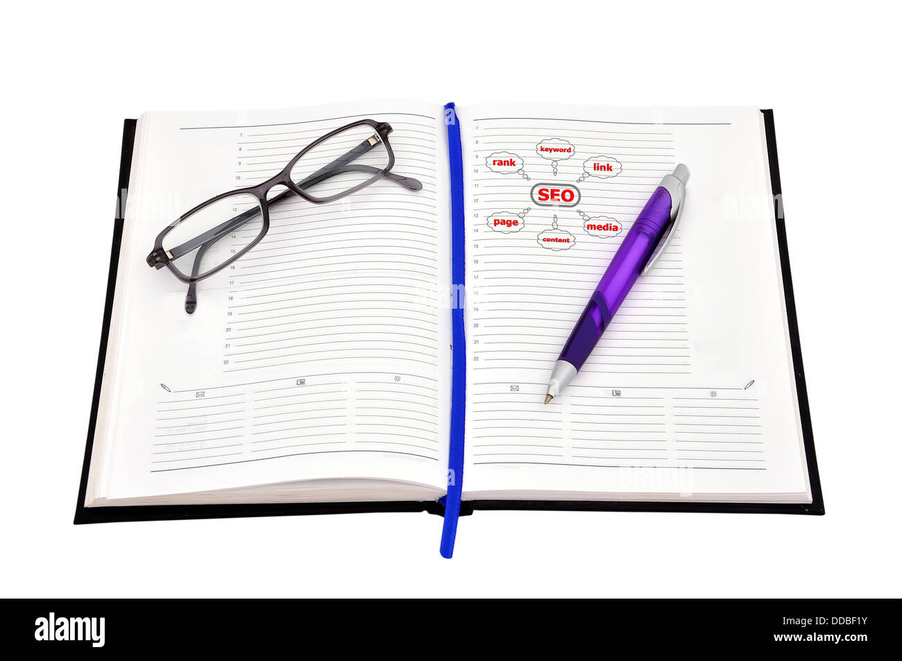 disegno di seo Foto Stock