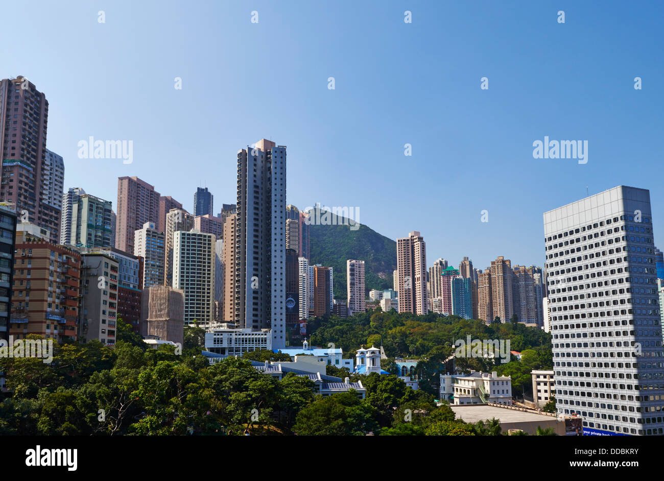 Cina, Hong Kong, l'Isola di Hong Kong, Hong Kong Park Foto Stock