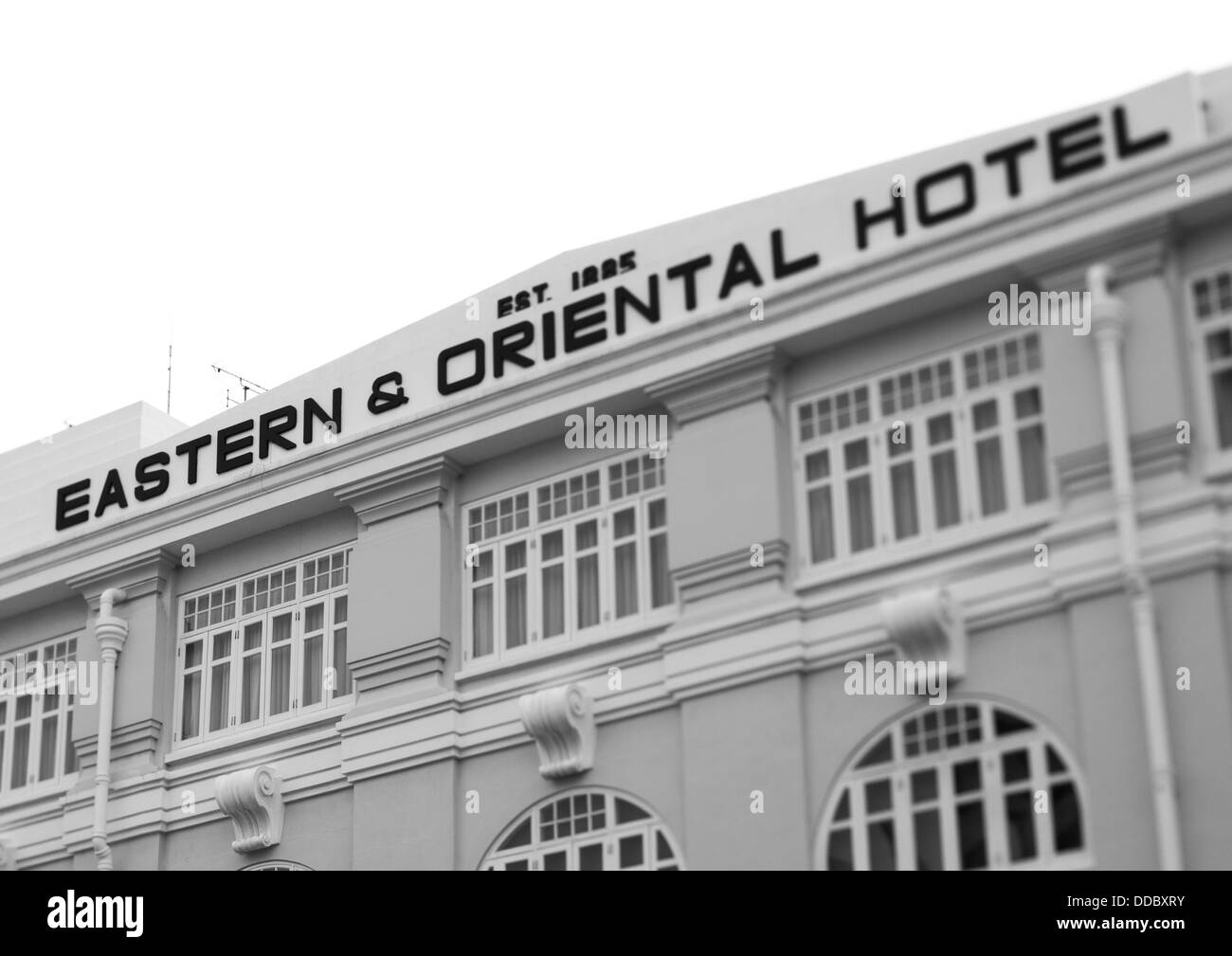 Orientale e Oriental Hotel, George Town, Penang, Malaysia Foto Stock