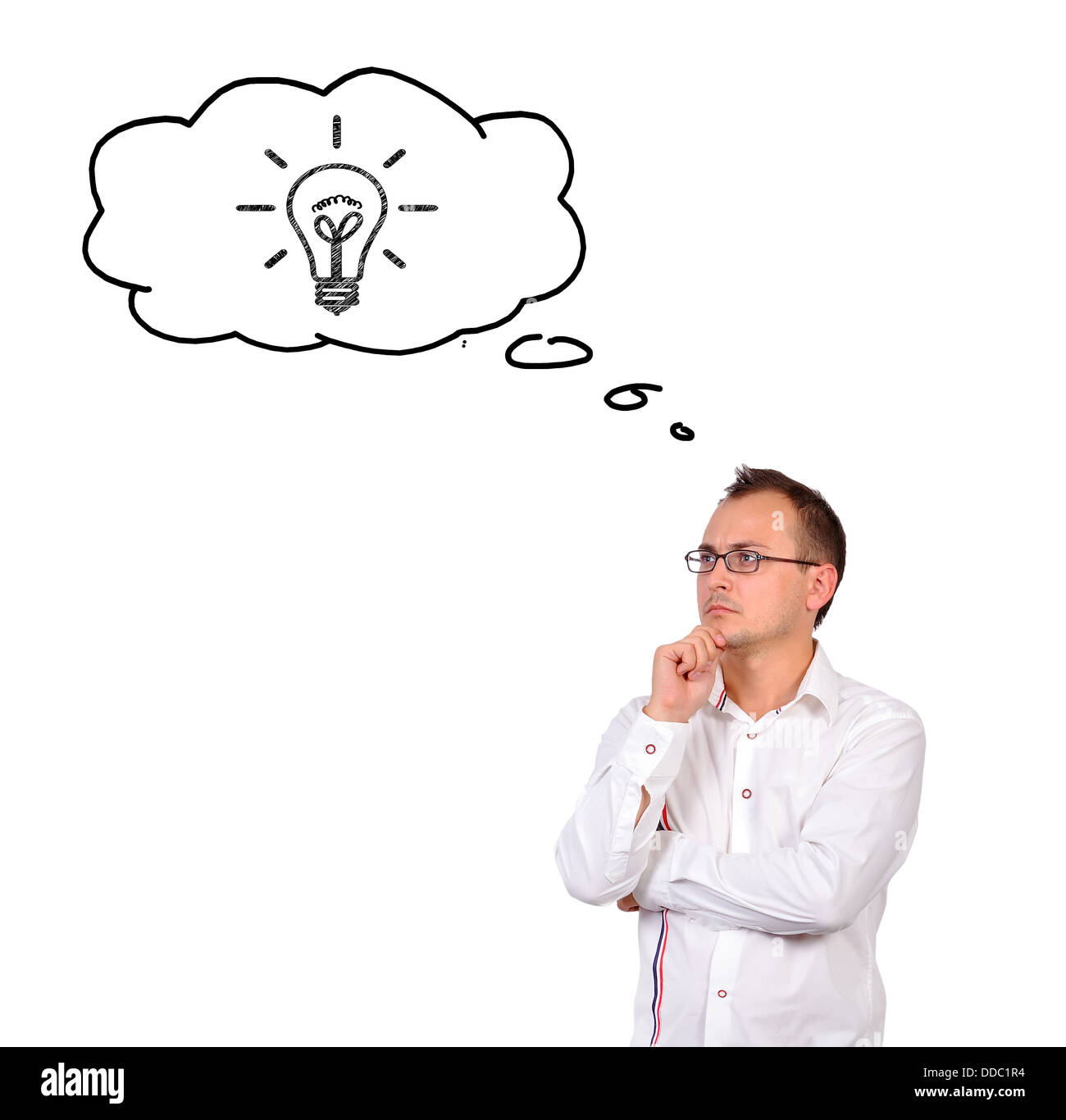 Imprenditore sognare Foto Stock