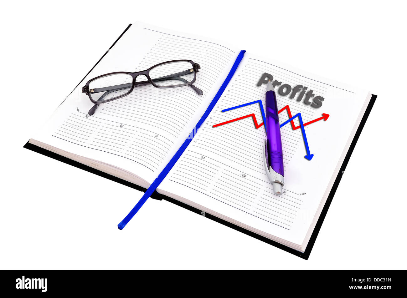 concetto di profitti Foto Stock
