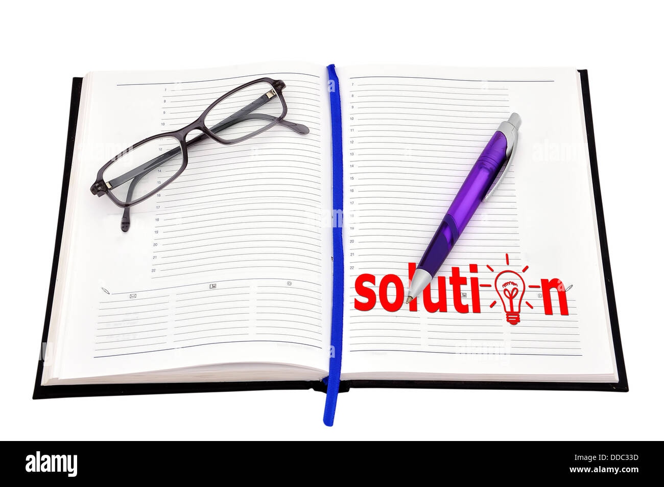 Soluzione di disegno Foto Stock