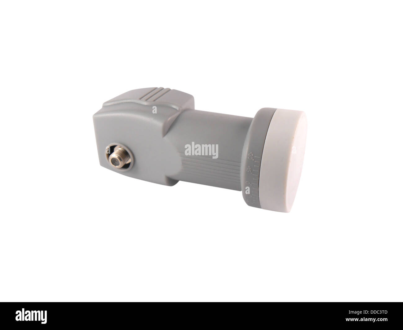 Telecomunicazioni via satellite equipment - lnb per TV satellitare Foto Stock