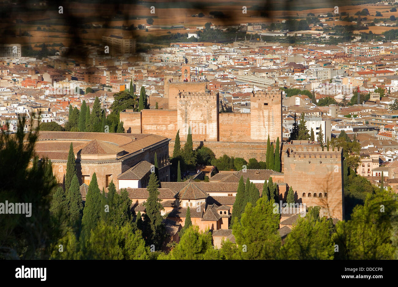 Alhambra,Granada, Andalusia, Spagna Foto Stock