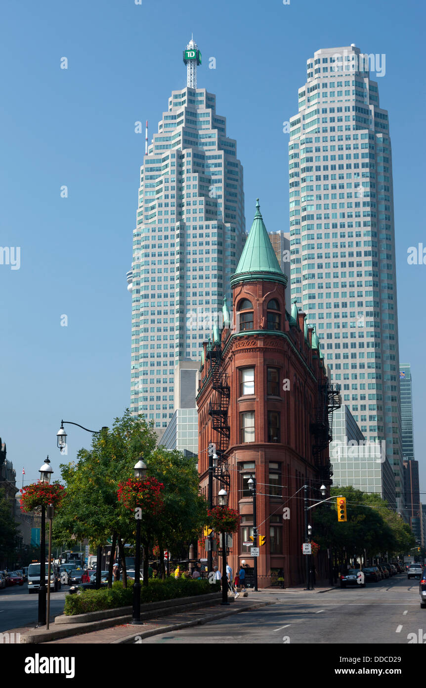 Edificio GOODERHAM (©David Roberts jr 1892) Luogo di Brookfield (©BREGMAN HA & HAMANN 1992) Front Street Toronto ONTARIO CANADA Foto Stock