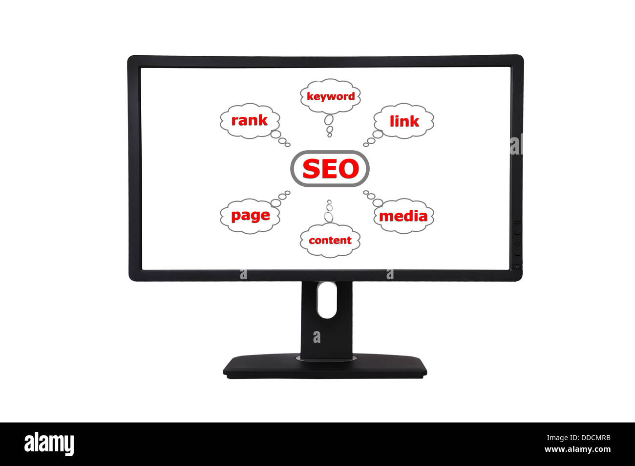 Motore di ricerca optization Foto Stock