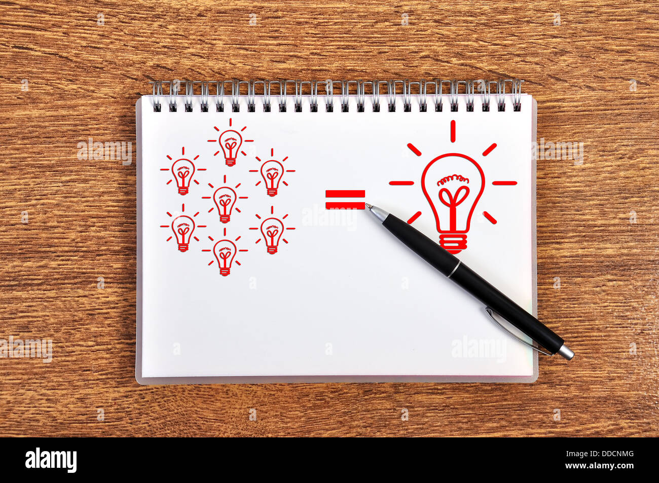 formula di idea Foto Stock