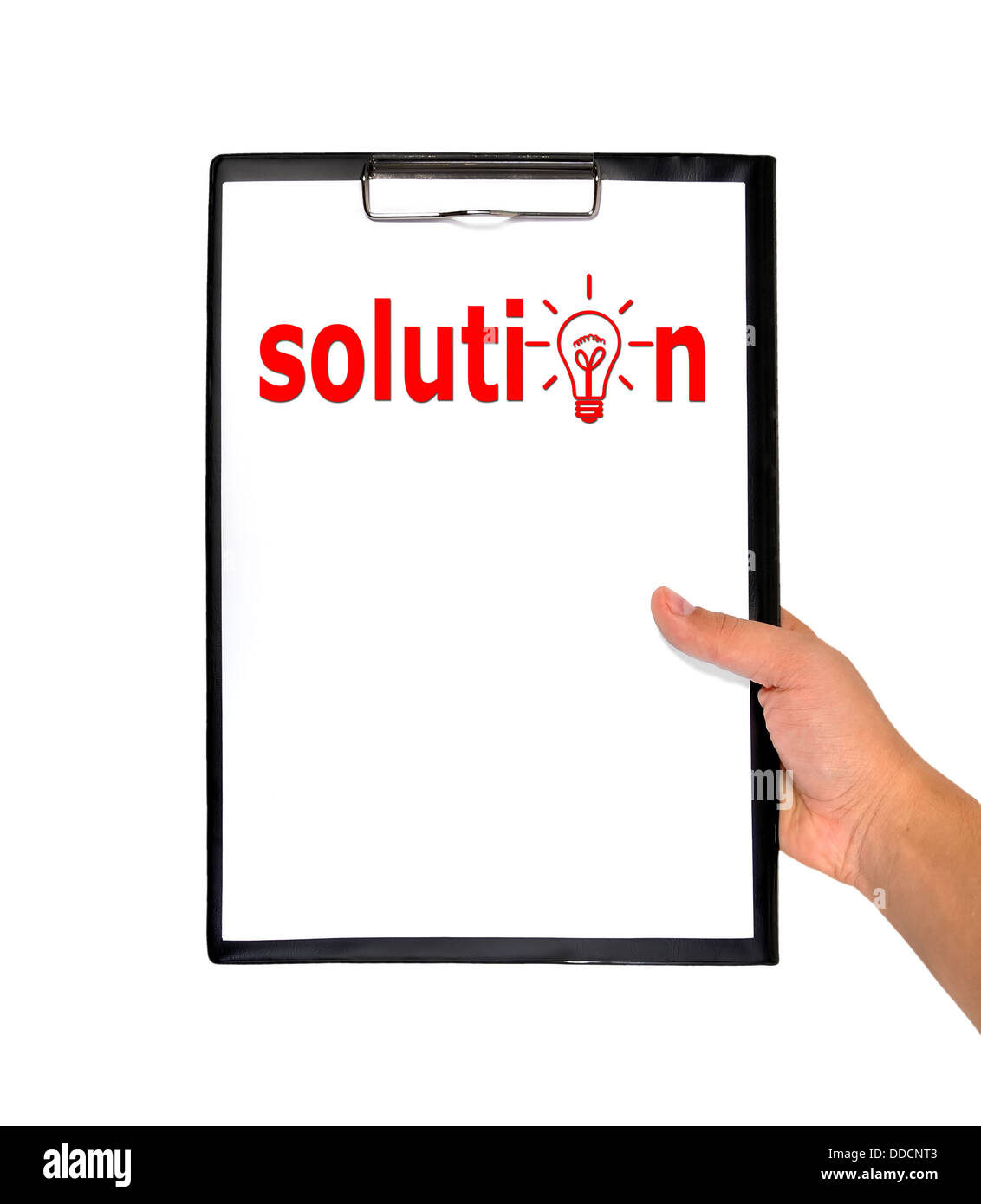 Appunti soluzione di Pentecoste Foto Stock