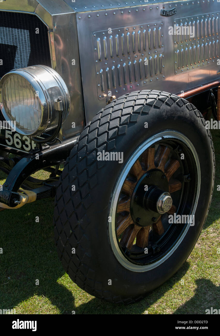 Classic Cars in mostra Folkestone nel Kent Foto Stock