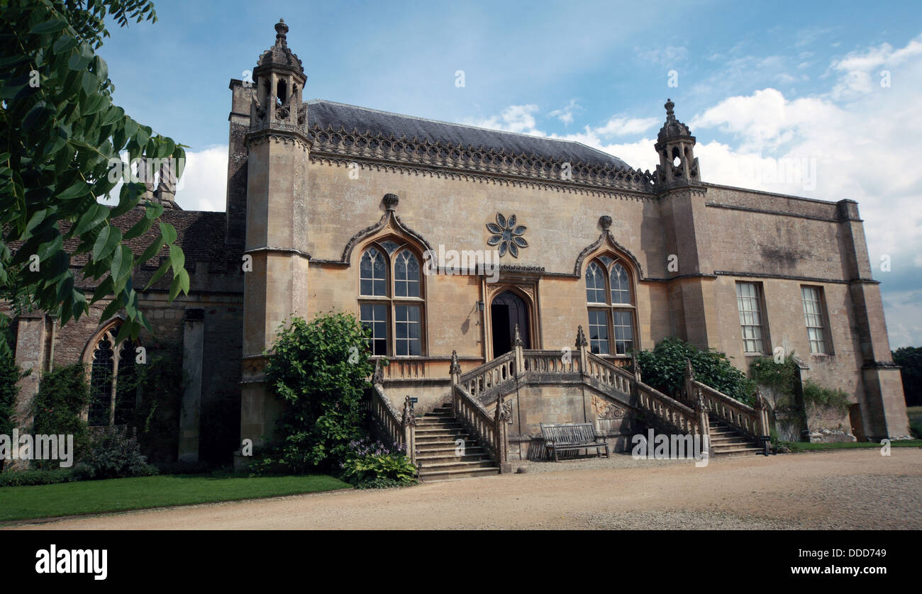 Lacock Abbey, Lacock, Chippenham, Wiltshire, Inghilterra sudoccidentale, SN15 2LG Foto Stock