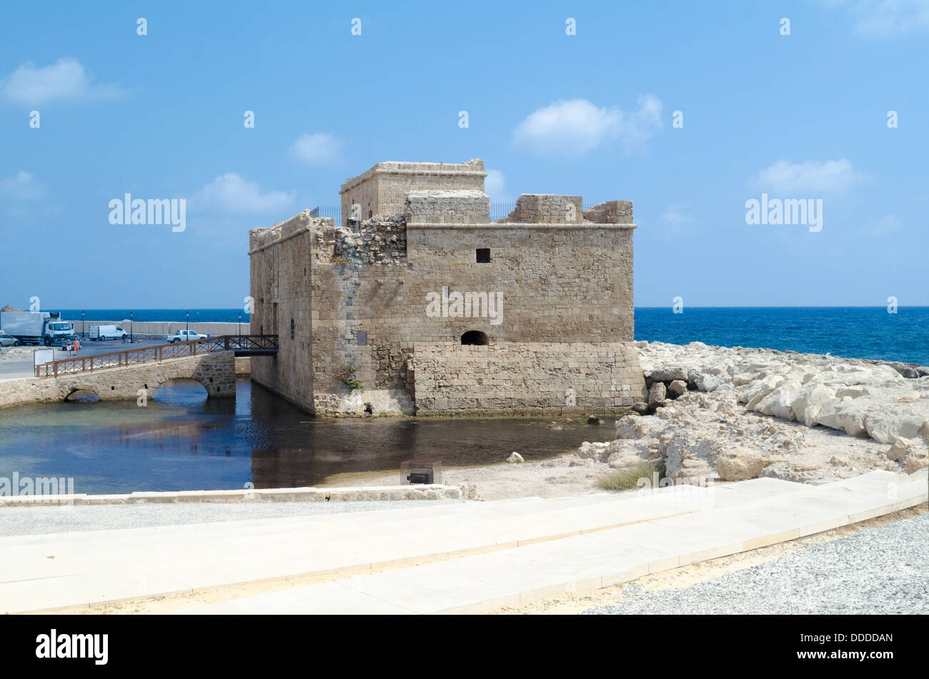 Il Castello di Paphos (Paphos, Cipro) Foto Stock